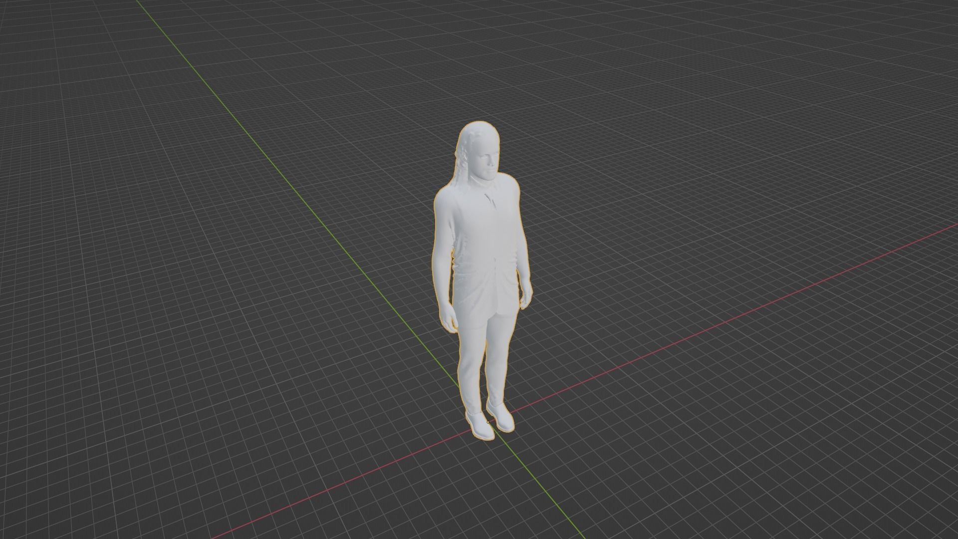 Seth Rollins Low-poly 3D model_7