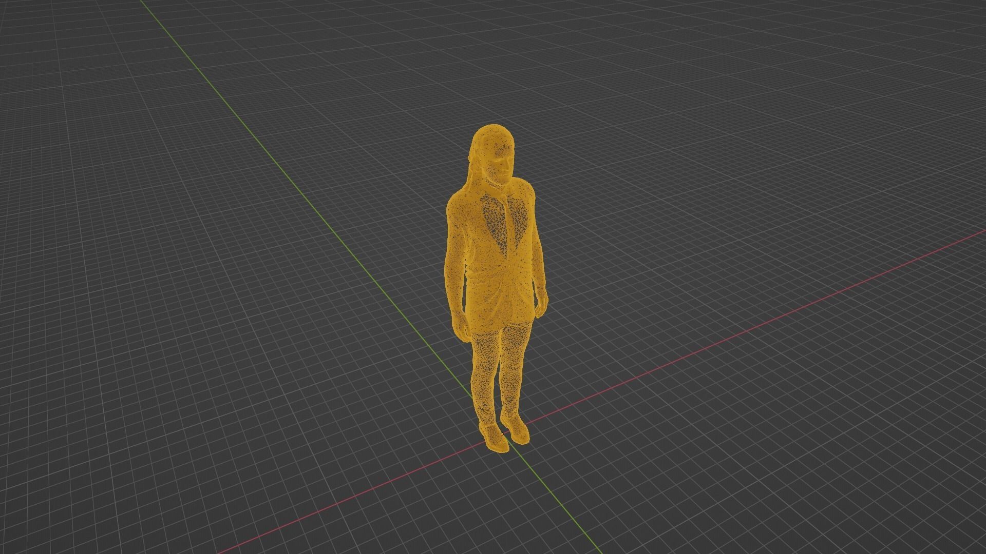 Seth Rollins Low-poly 3D model_8