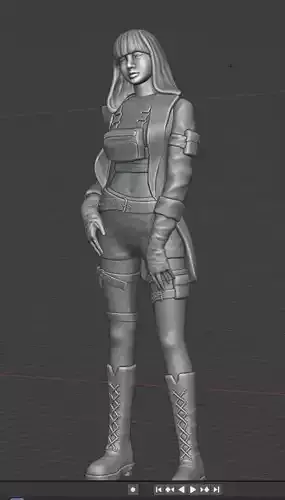 Fan Art - Black Pink - Lisa - Kill This Love Outfit