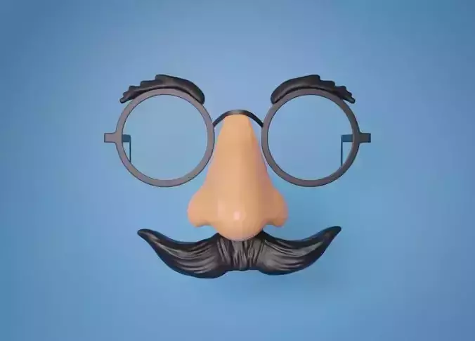 Groucho Disguise Glasses with Mustache