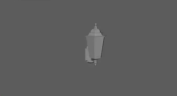 WallLight lamp Free 3D model