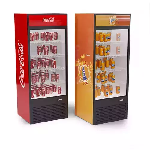 Beverage fridge for shop