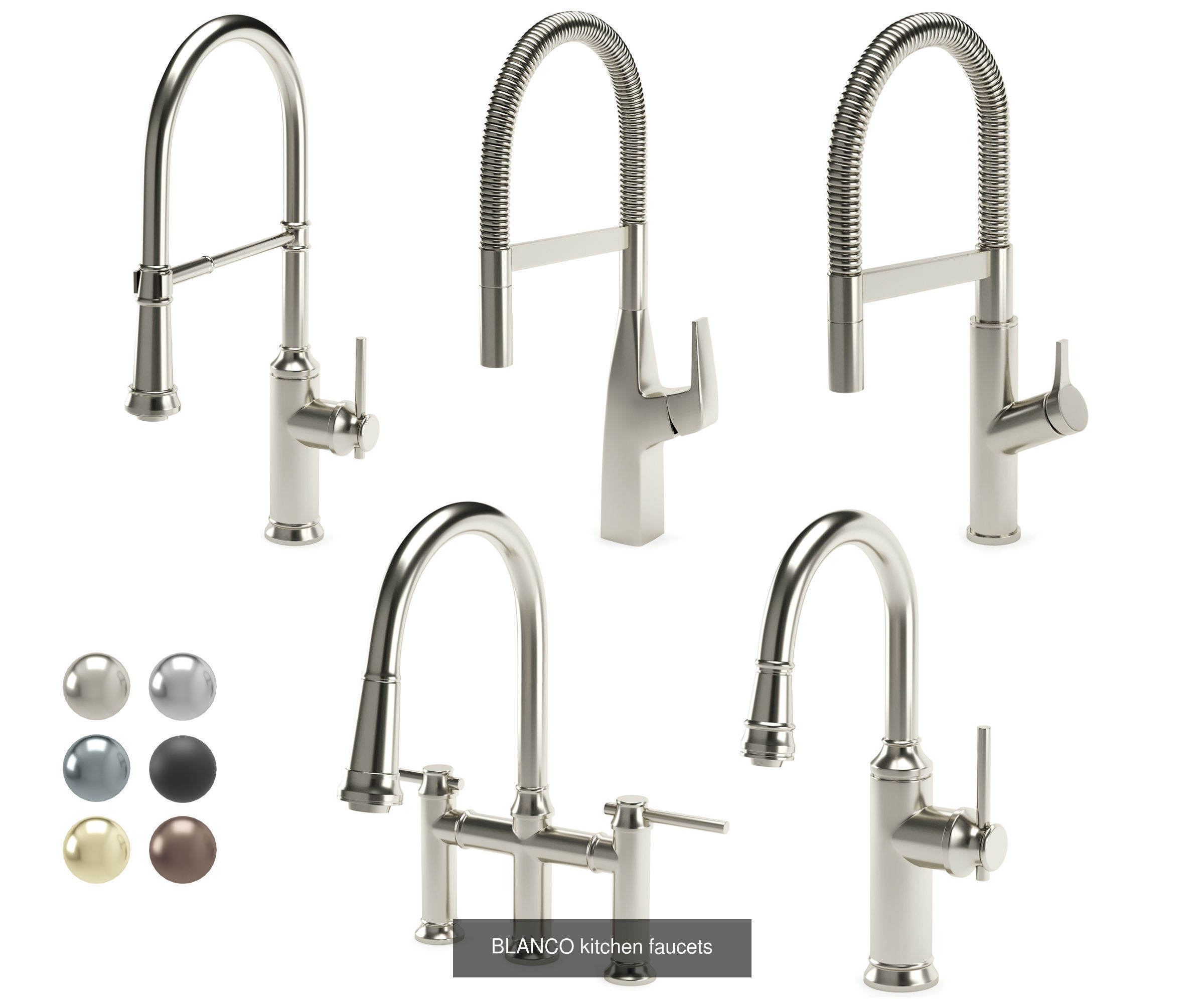 Kitchen equipment 3D Model Collection_2