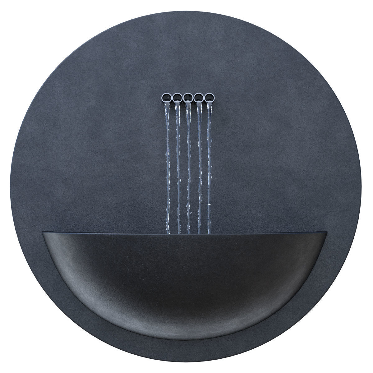 Satu Bumi Dupont Wall Water Piece 3D model_2