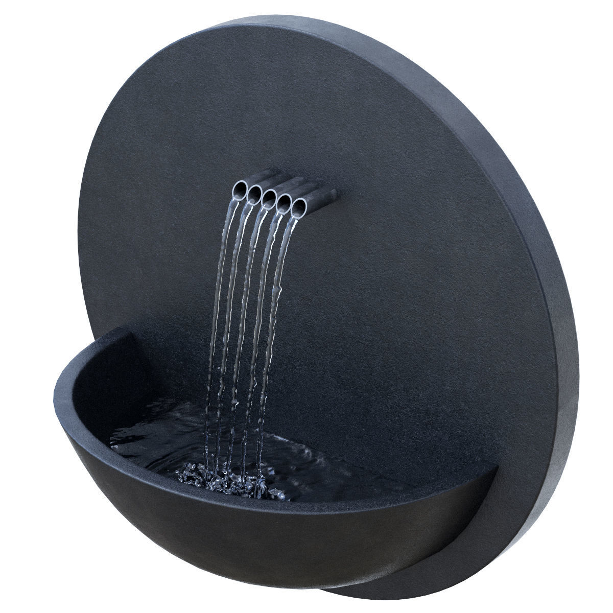 Satu Bumi Dupont Wall Water Piece 3D model_1