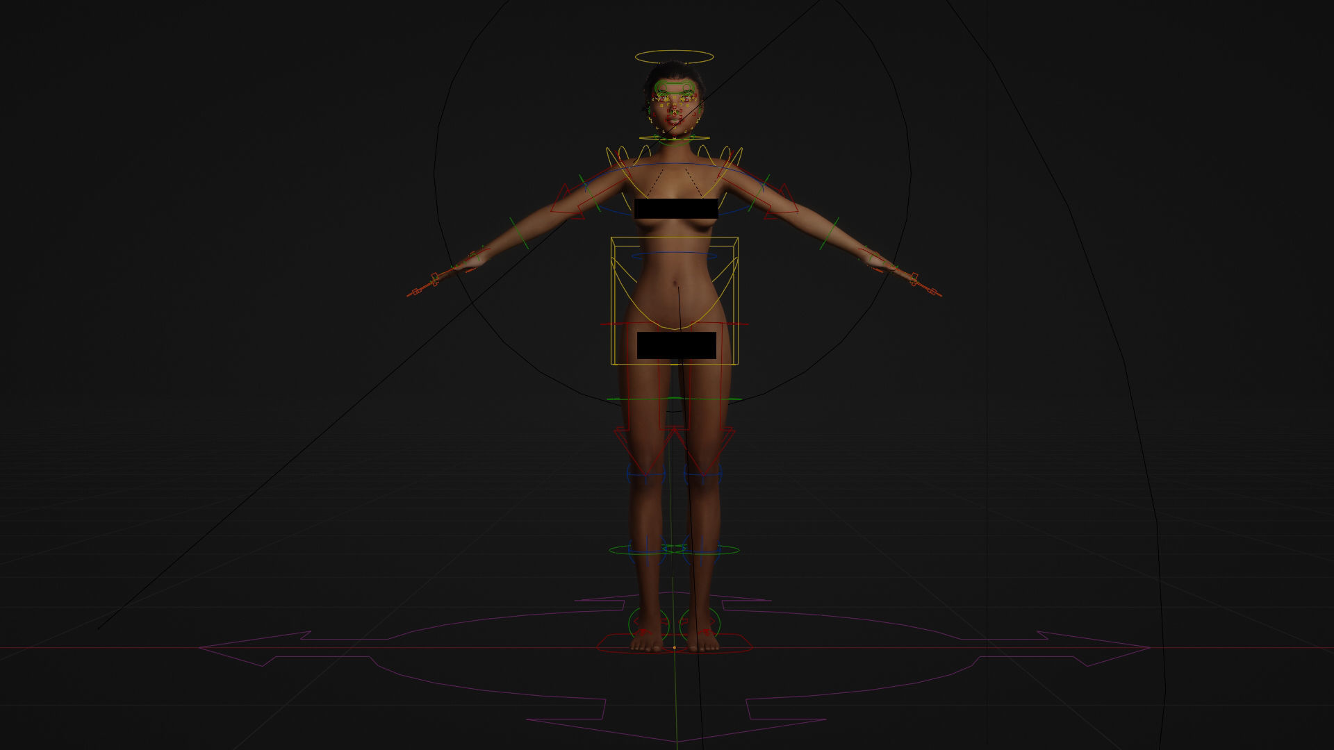 Ultimate Diverse Human Models - Male and Female 3D model_43