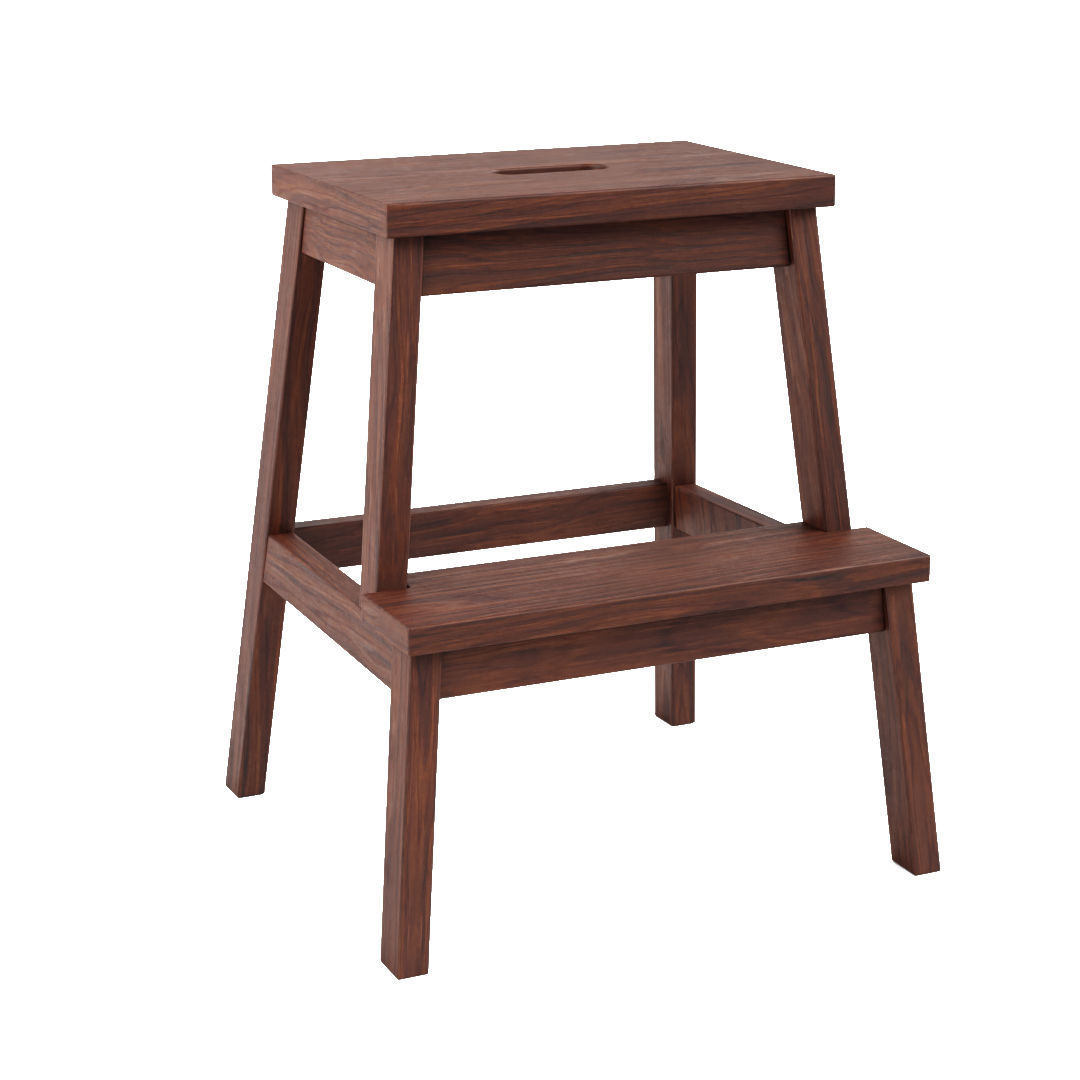 BEKVAM Ikea Stepladder 3D model_1