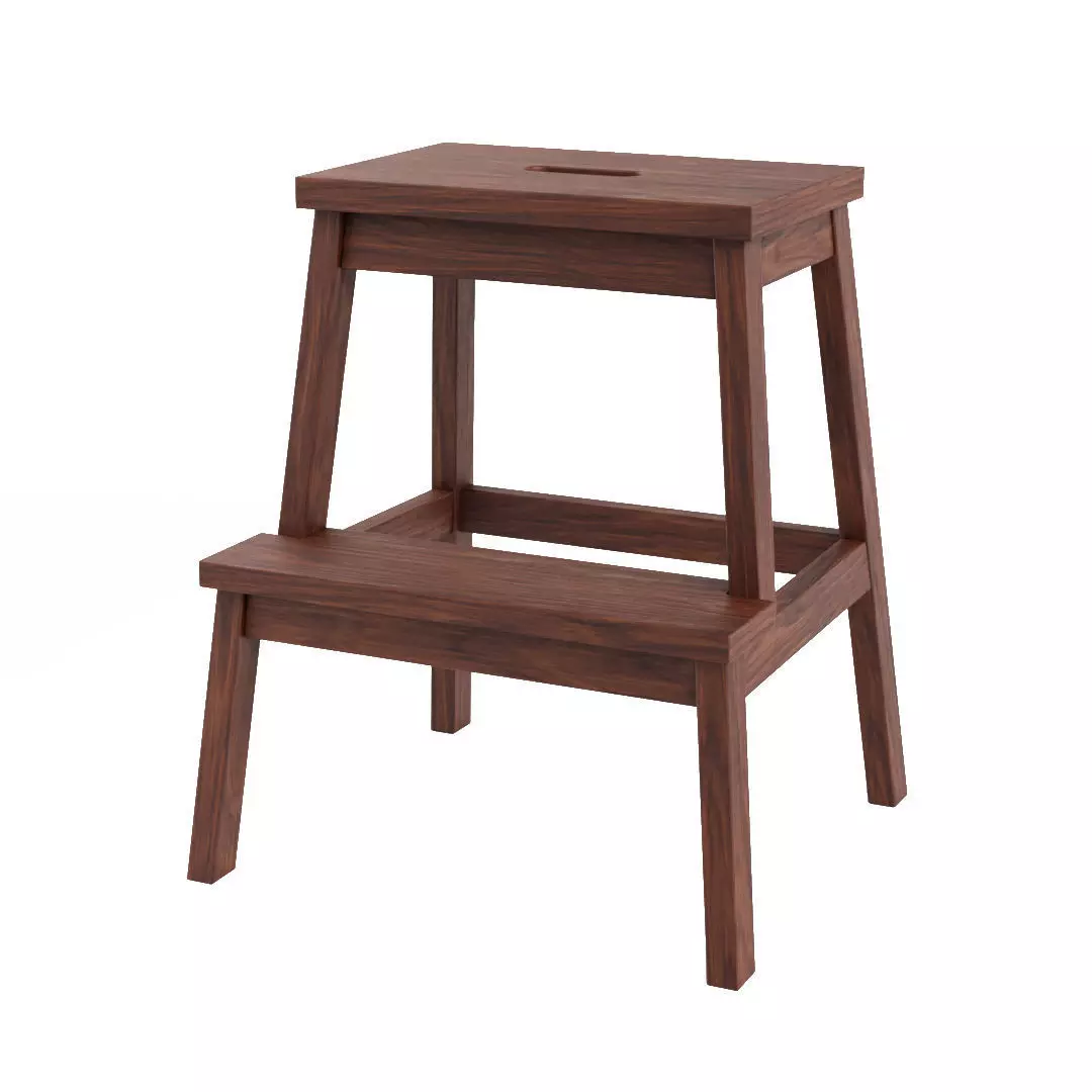 BEKVAM Ikea Stepladder 3D model_0