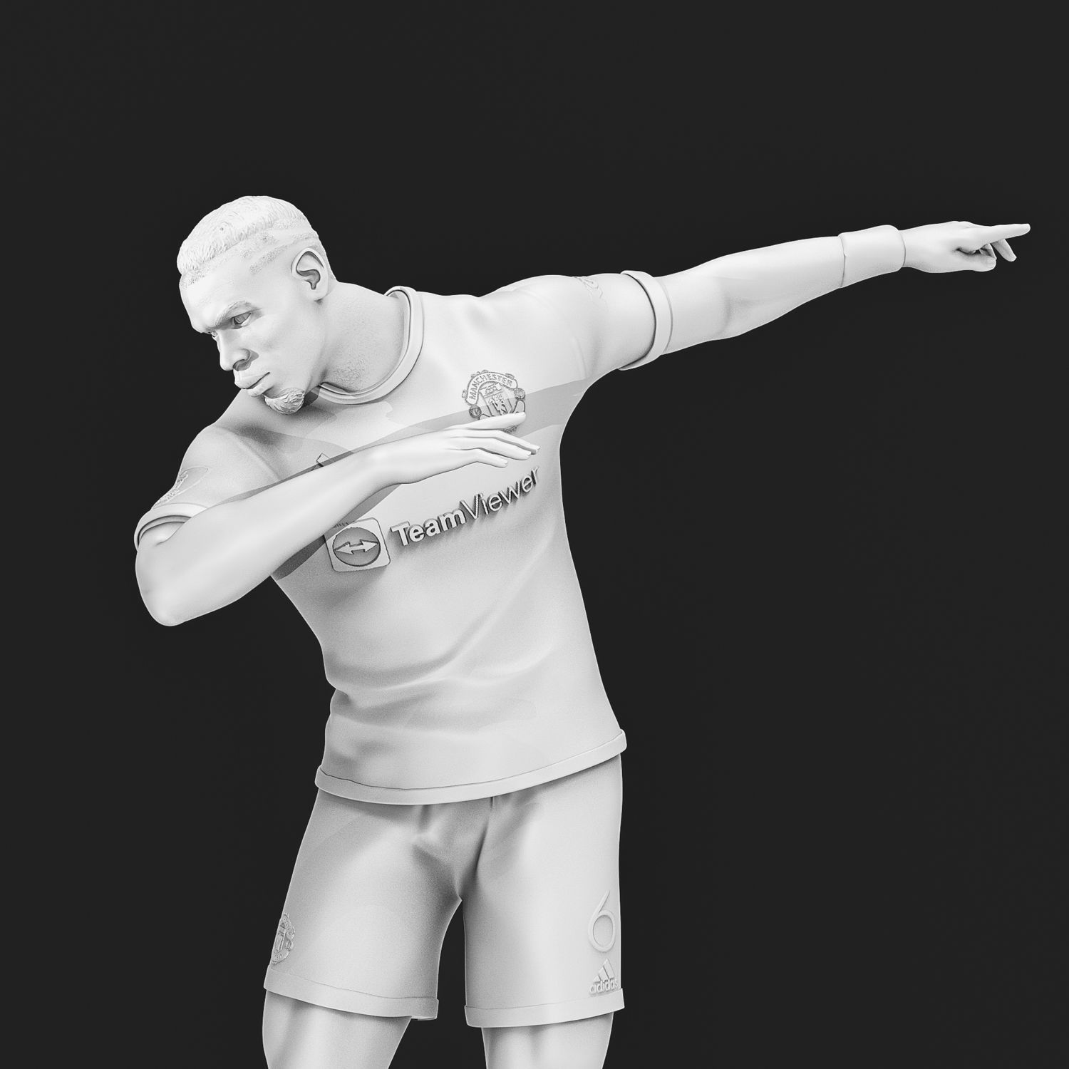 Paul Pogba 3D Printable 3 3D print model_21