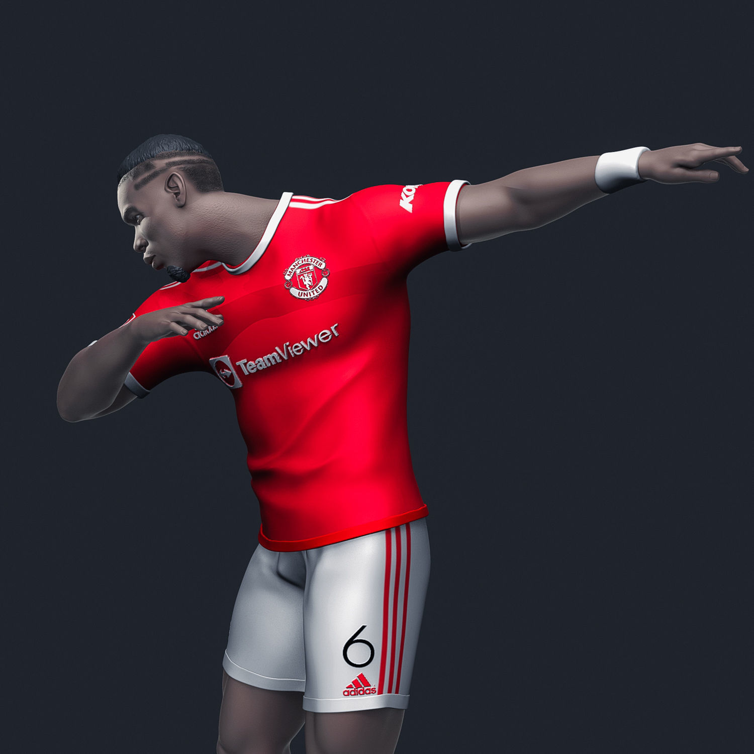 Paul Pogba 3D Printable 3 3D print model_11