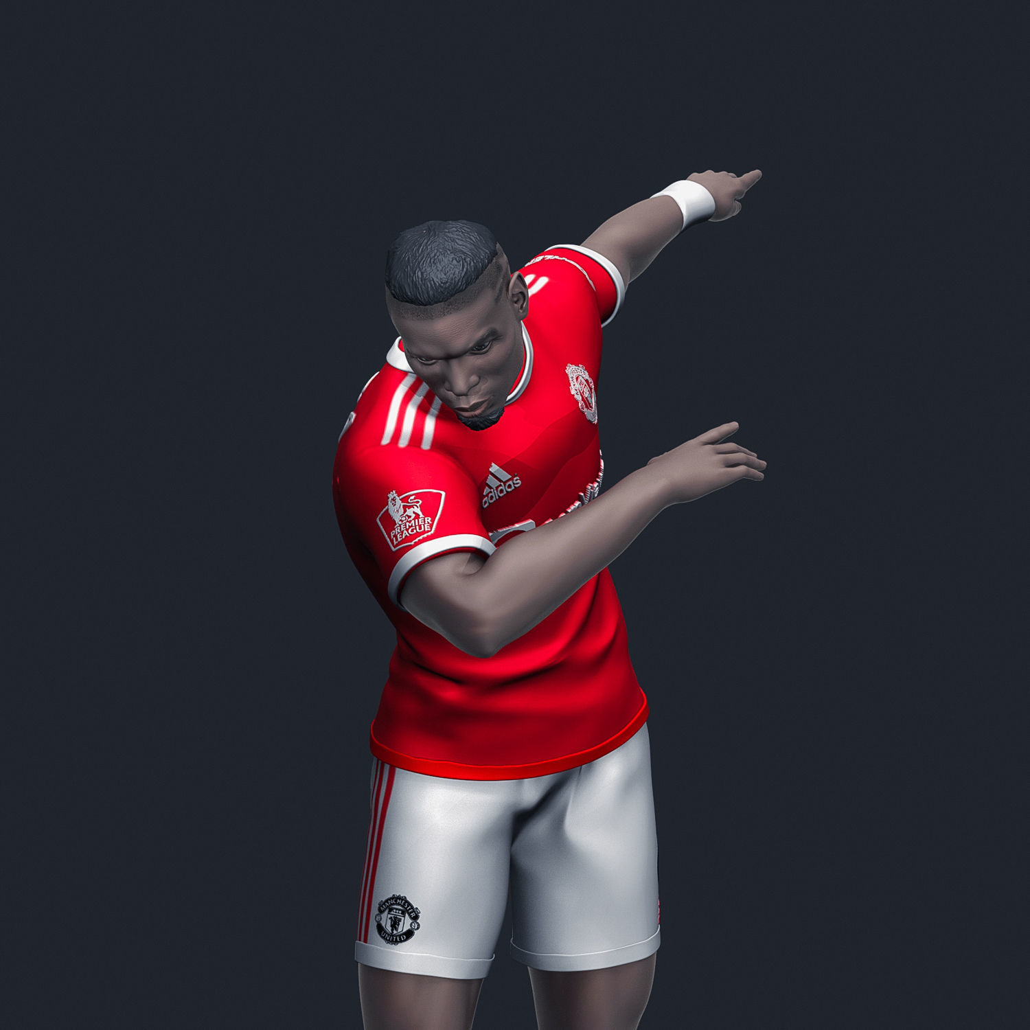 Paul Pogba 3D Printable 3 3D print model_12