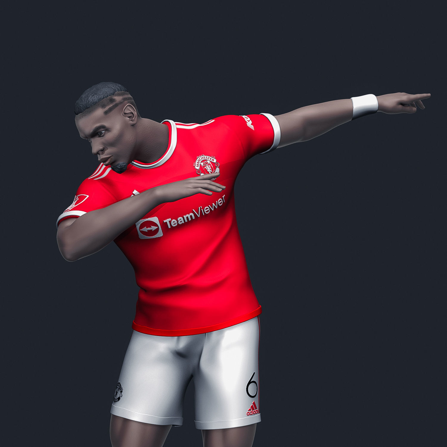 Paul Pogba 3D Printable 3 3D print model_10