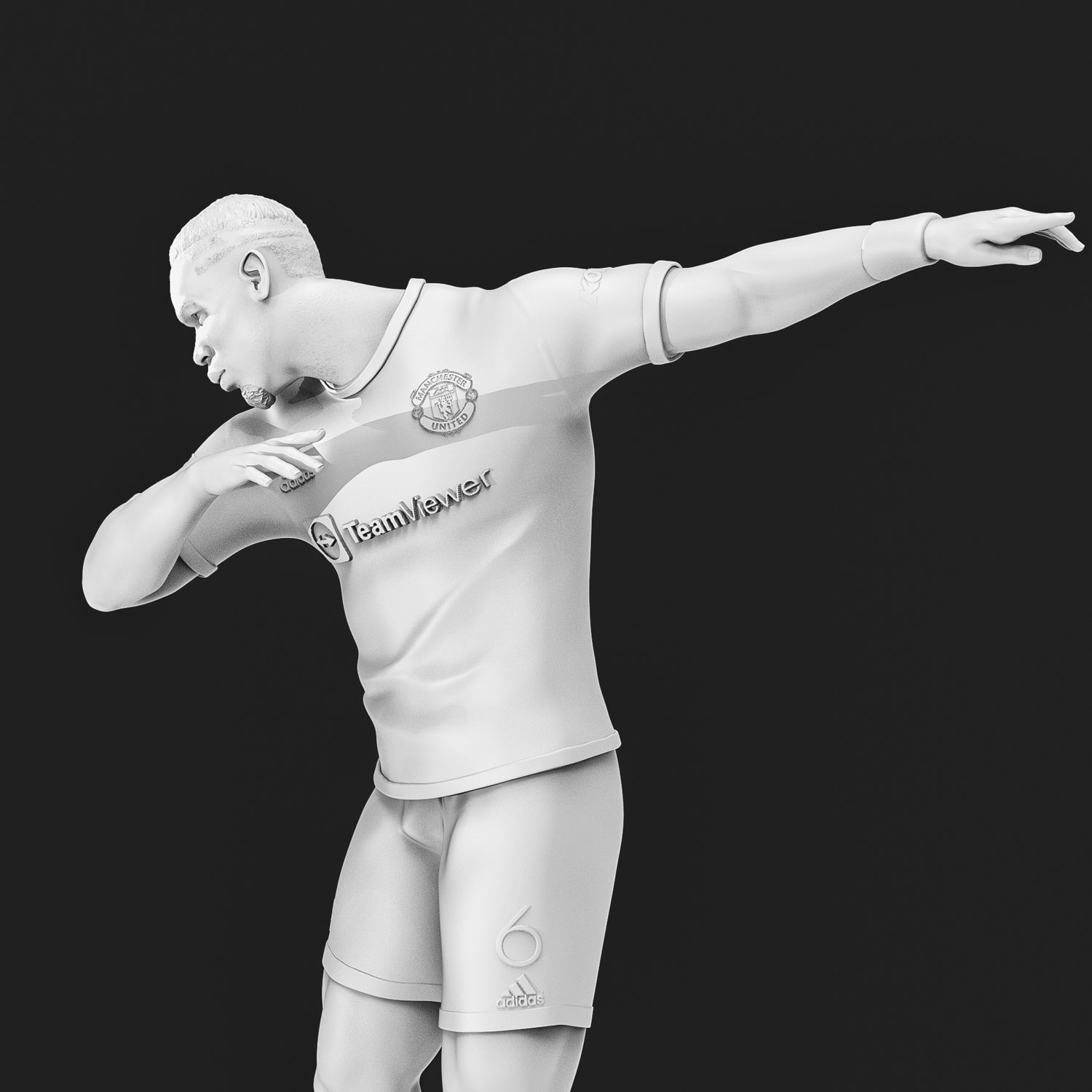 Paul Pogba 3D Printable 3 3D print model_22