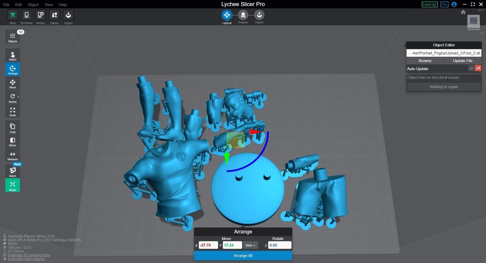 Paul Pogba 3D Printable 3 3D print model_2