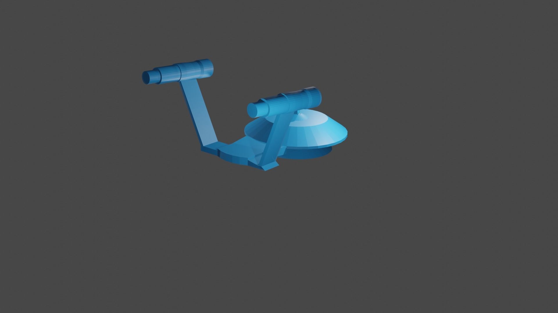 Blue ship 3D model_14