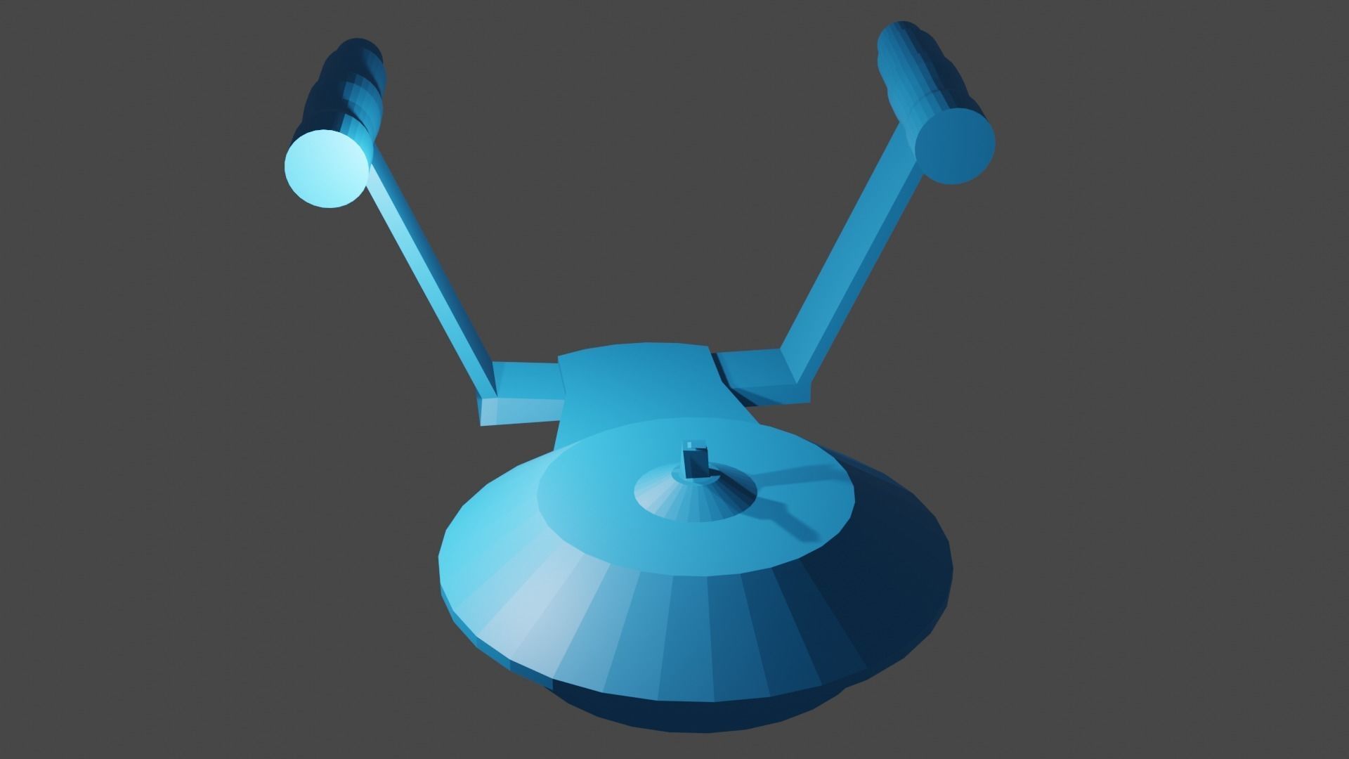 Blue ship 3D model_15