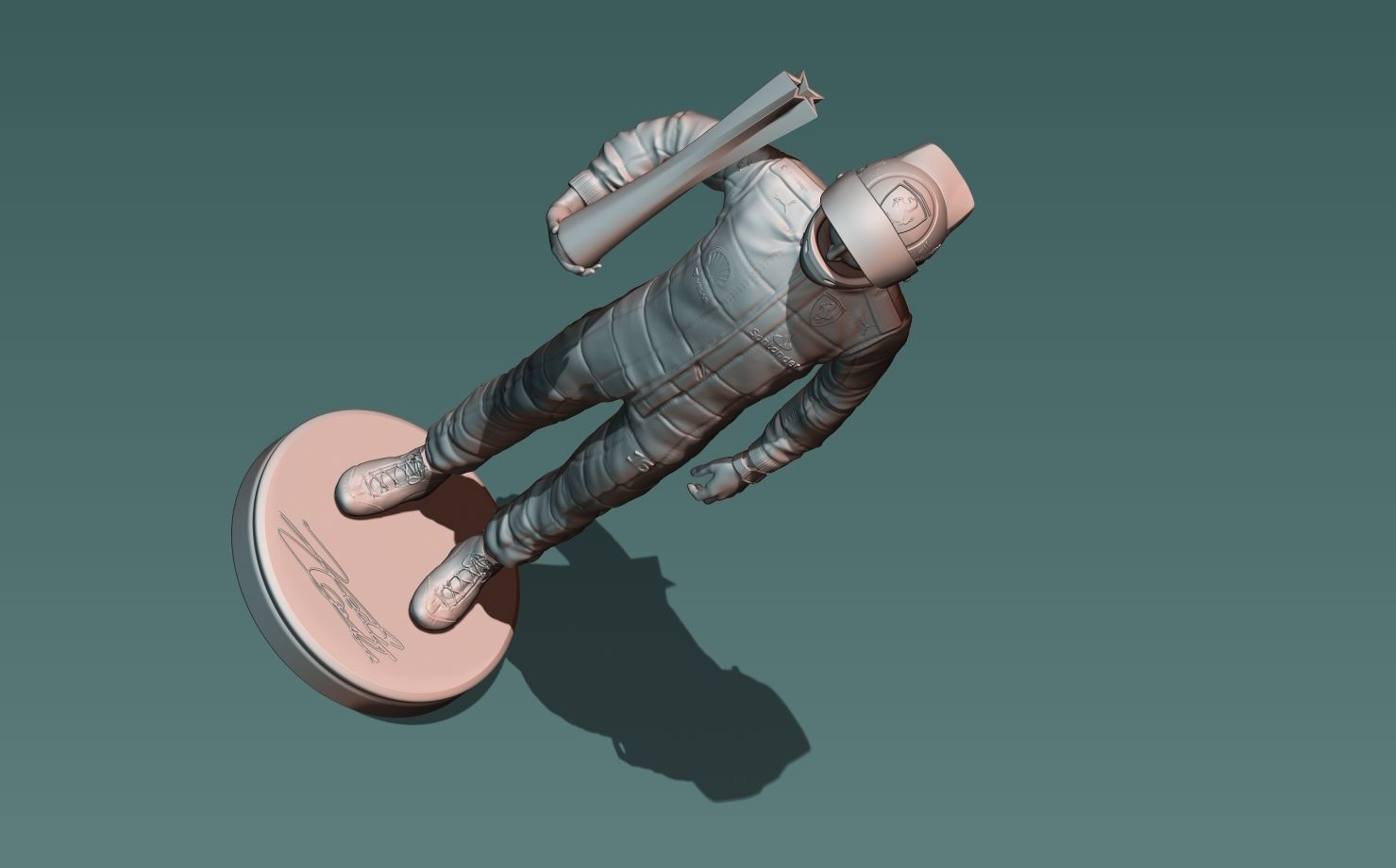 Charles Leclerc 3D print model_18