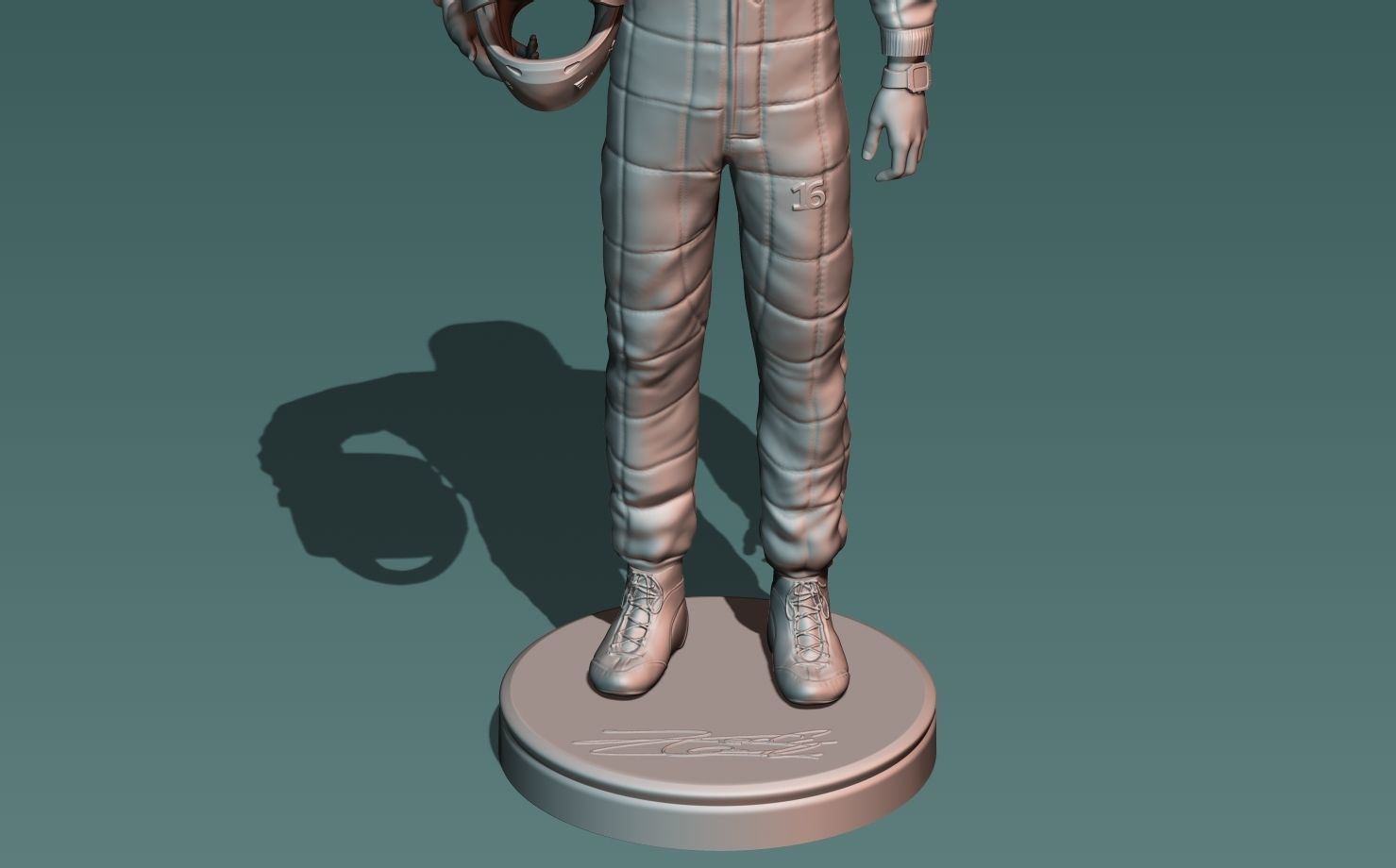 Charles Leclerc 3D print model_10