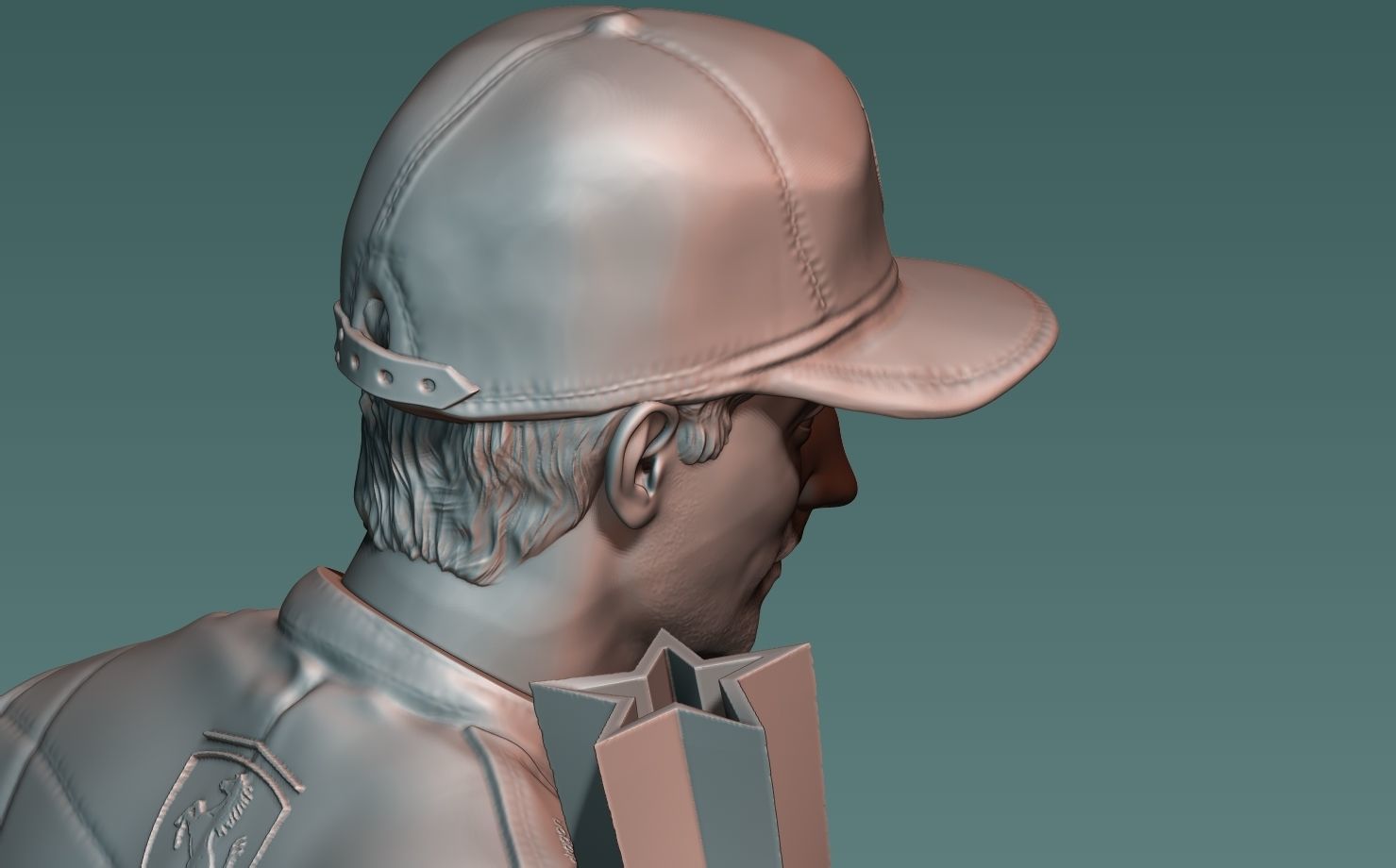 Charles Leclerc 3D print model_4