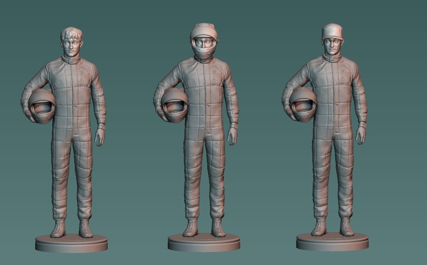 Charles Leclerc 3D print model_2