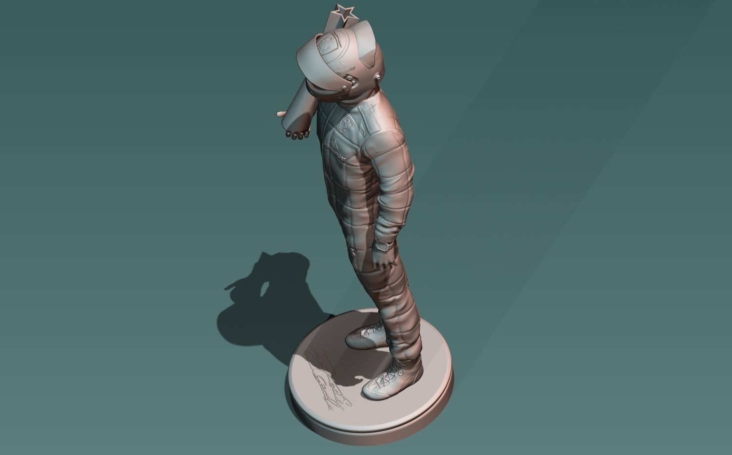 Charles Leclerc 3D print model_17