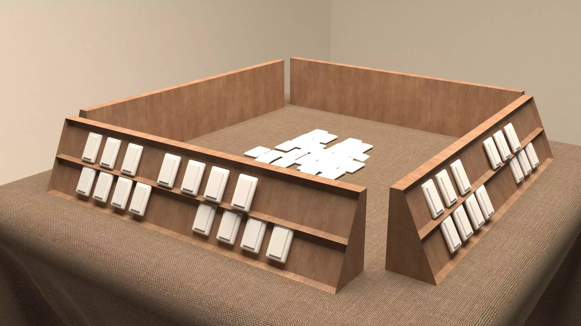 board game 3D model
