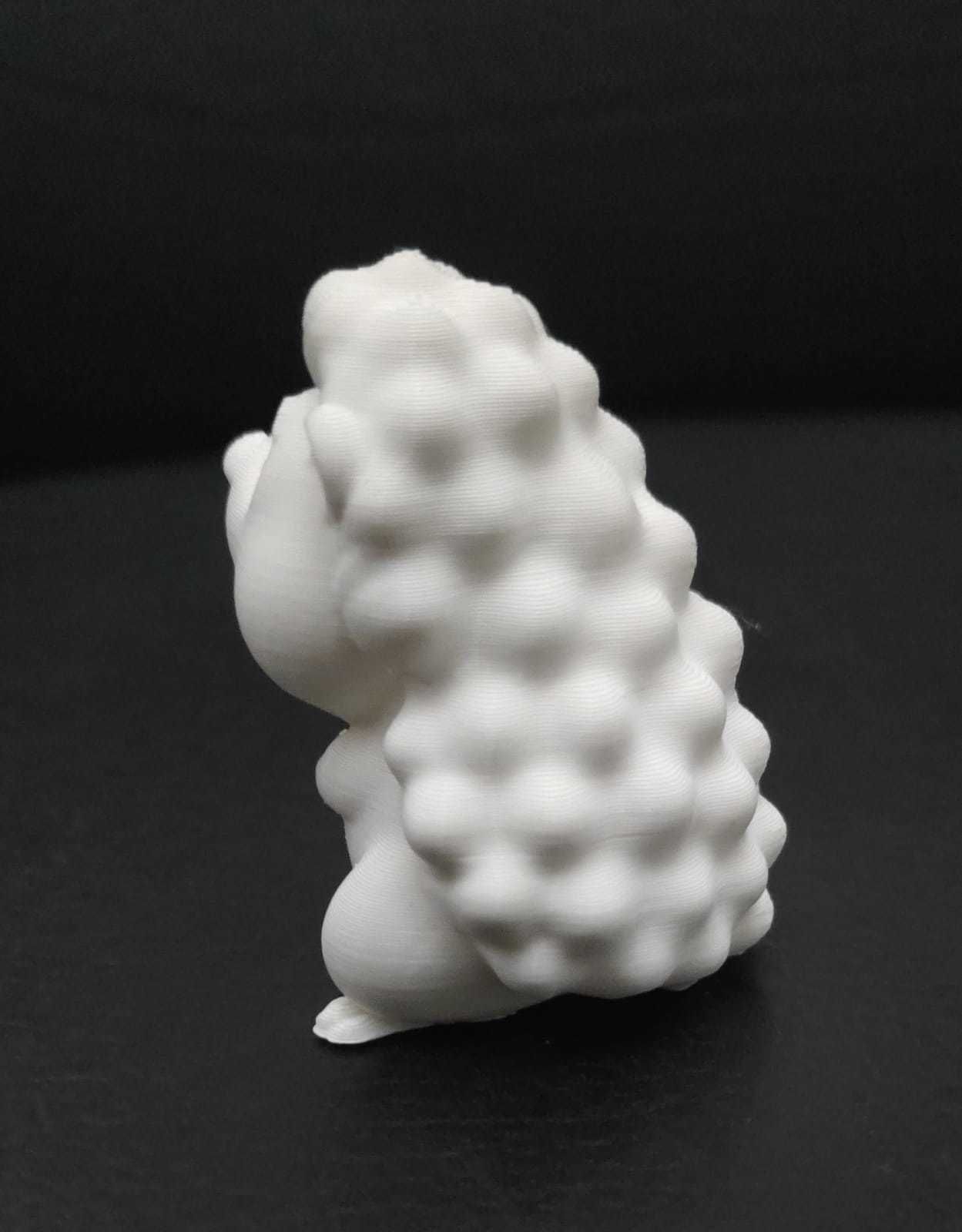 Hedgehog Looking Up 3D print model_9