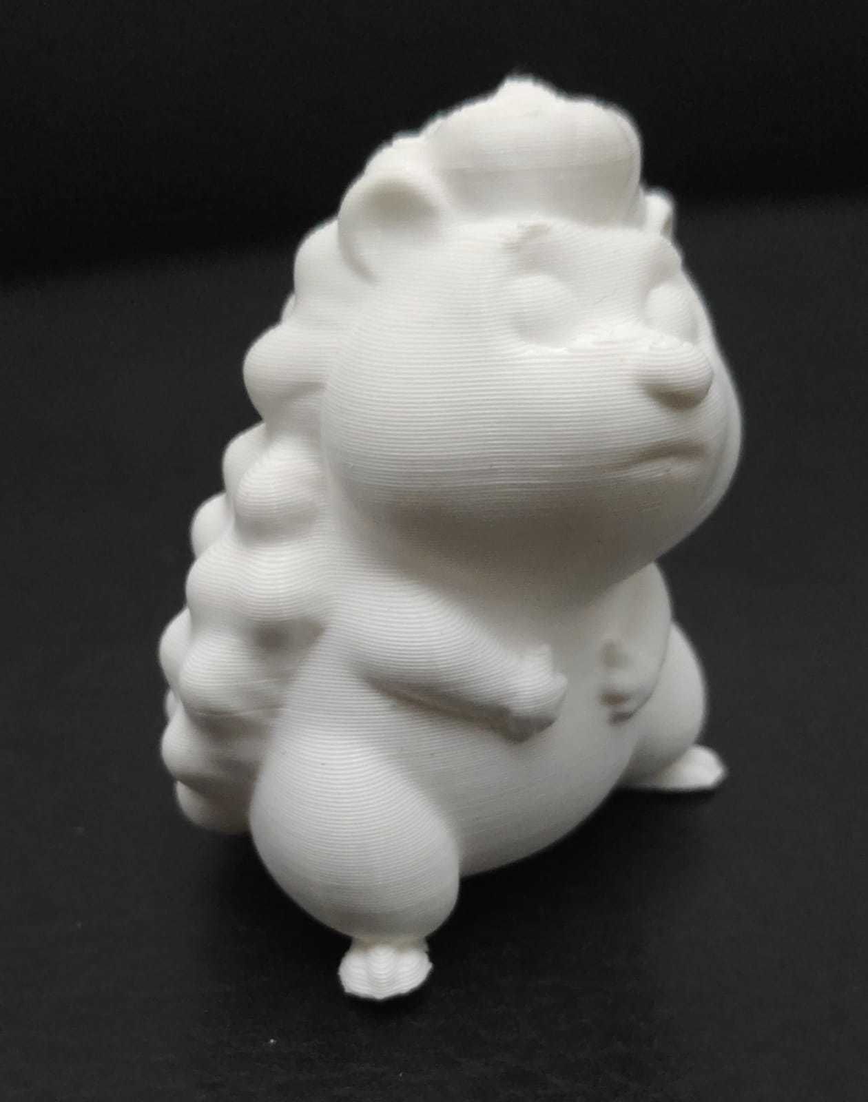Hedgehog Looking Up 3D print model_7