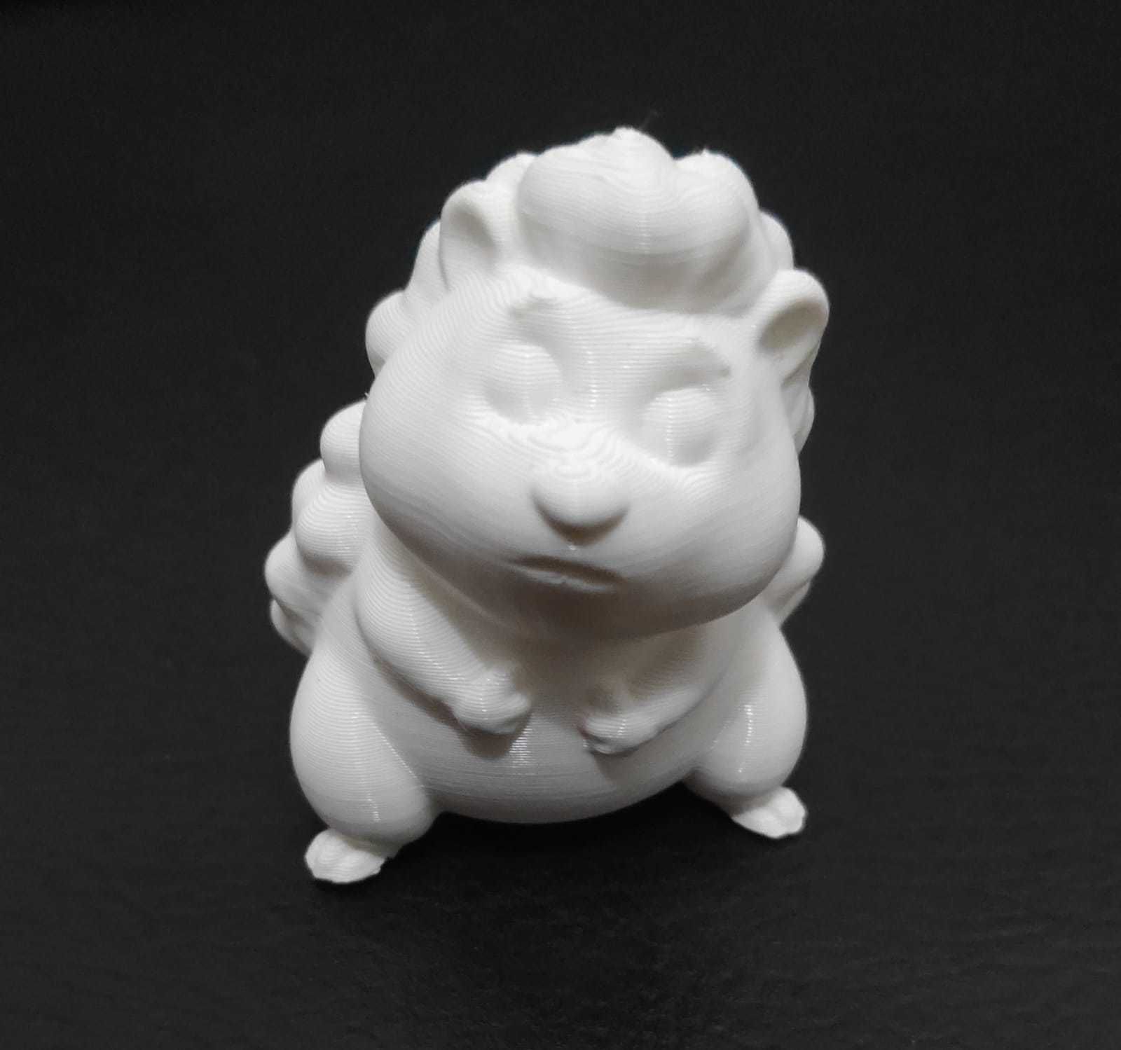 Hedgehog Looking Up 3D print model_10