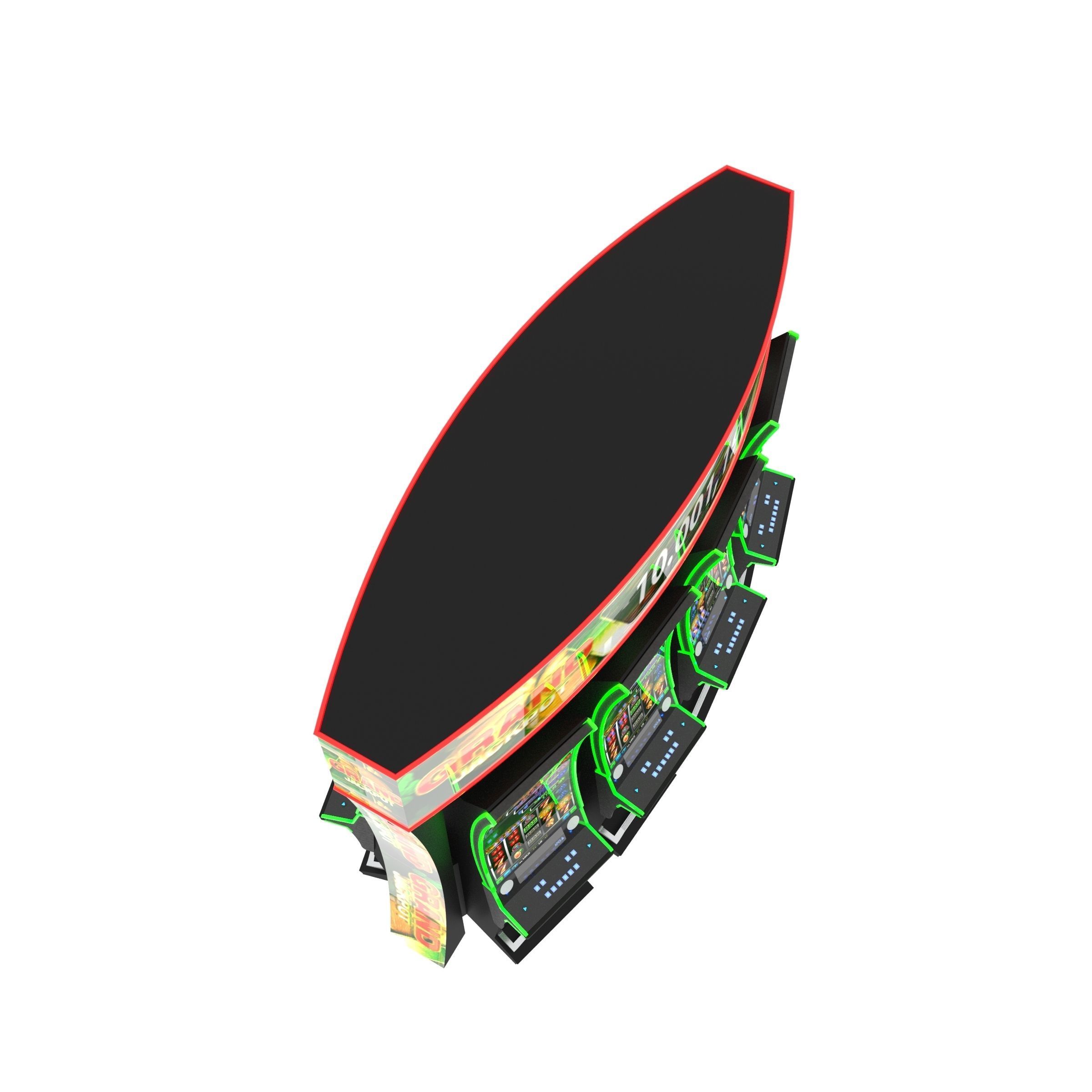APEX CLOVER GRAND JACKPOT CASINO SLOT MACHINE 3D model_1