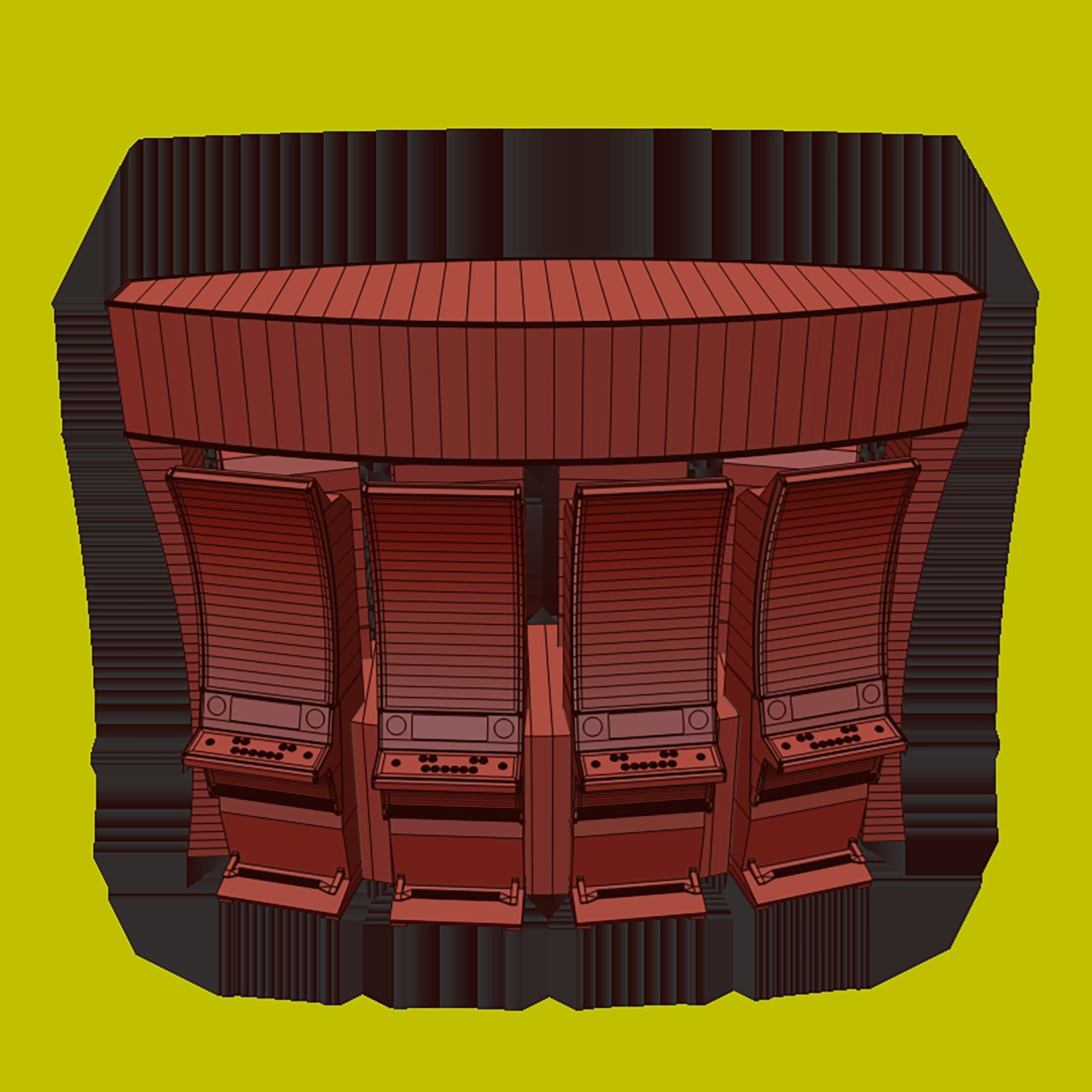 APEX CLOVER GRAND JACKPOT CASINO SLOT MACHINE 3D model_9