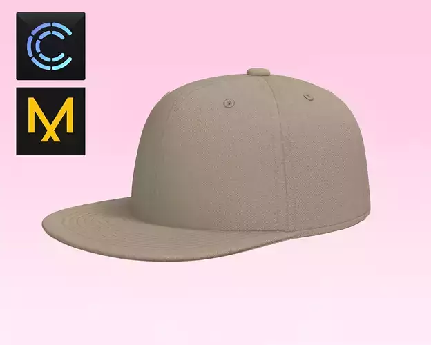 Cap Baseball 3D model