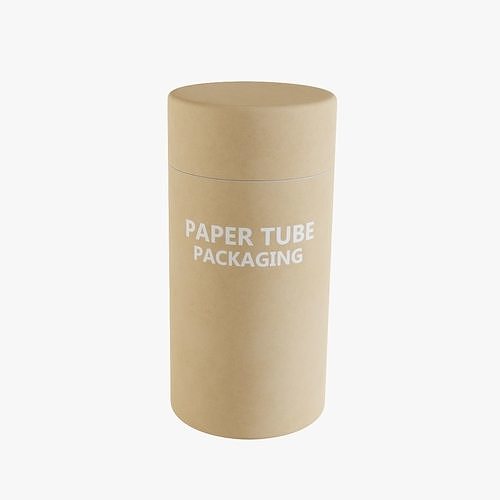3D model Paper Tube 5 VR / AR / lowpoly CGTrader