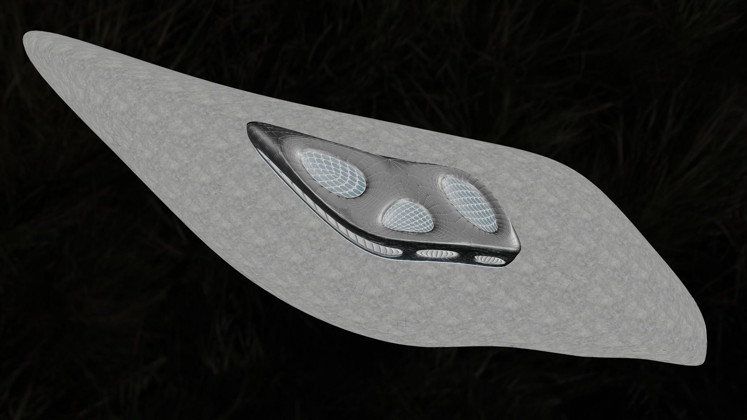 Sci-fi Building 3D model_12