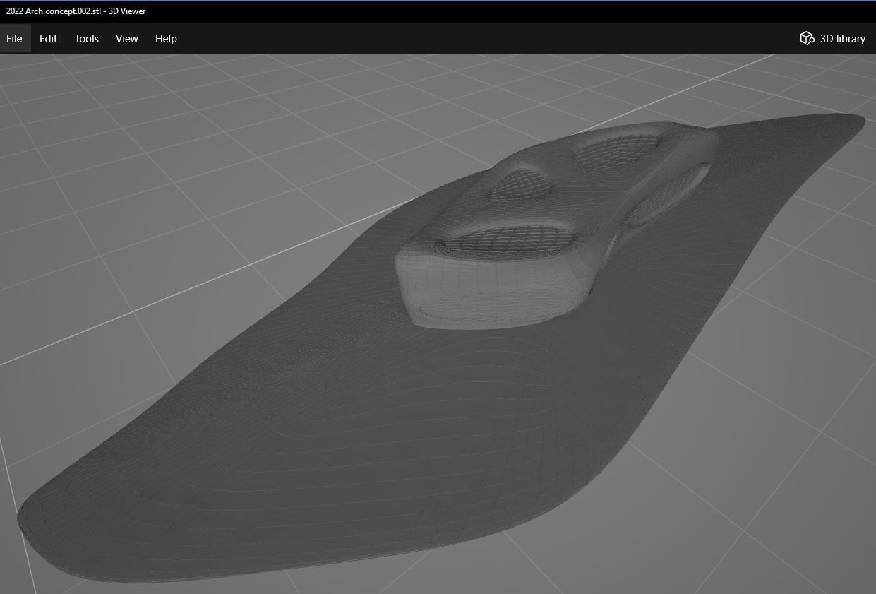 Sci-fi Building 3D model_13