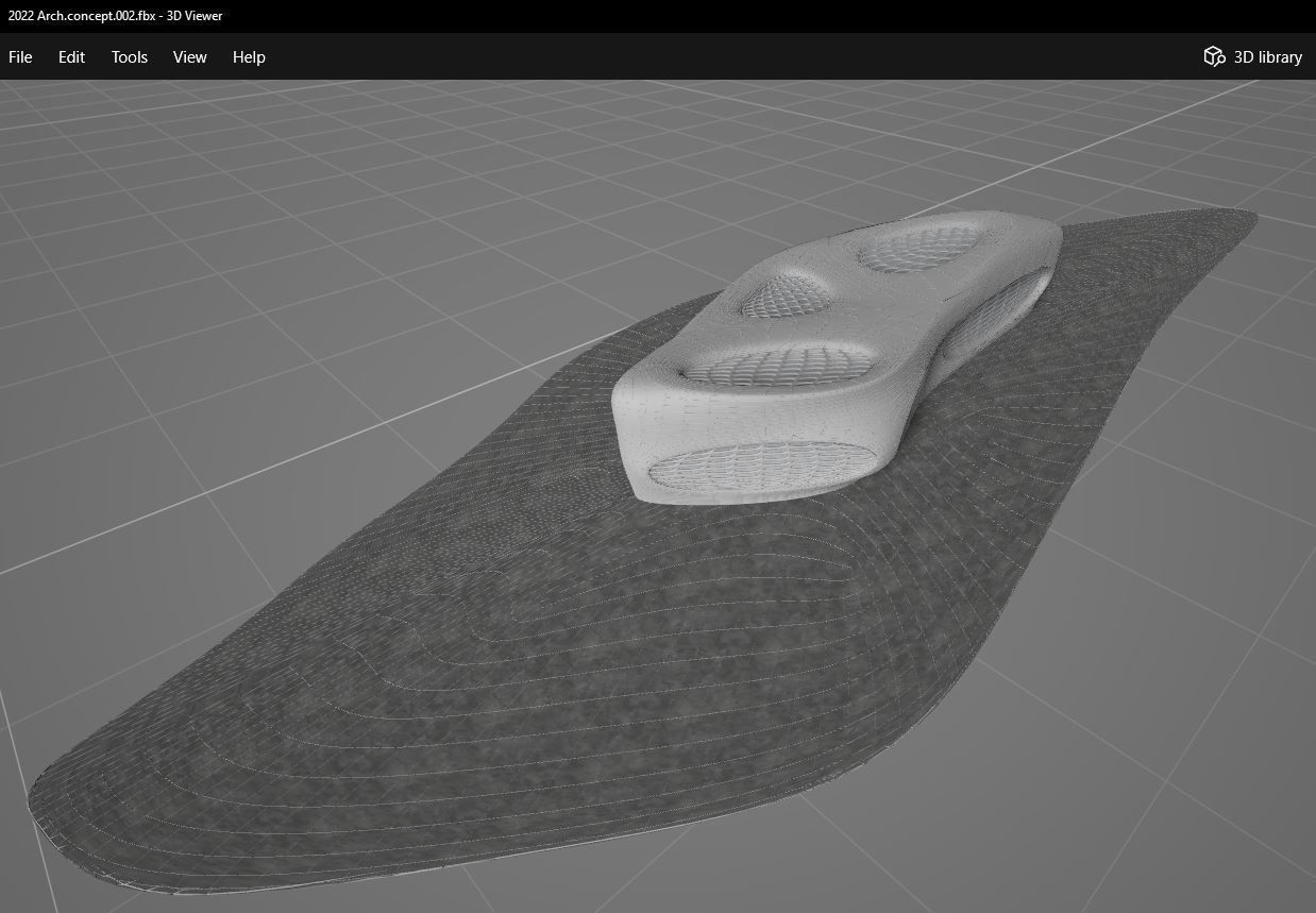 Sci-fi Building 3D model_14