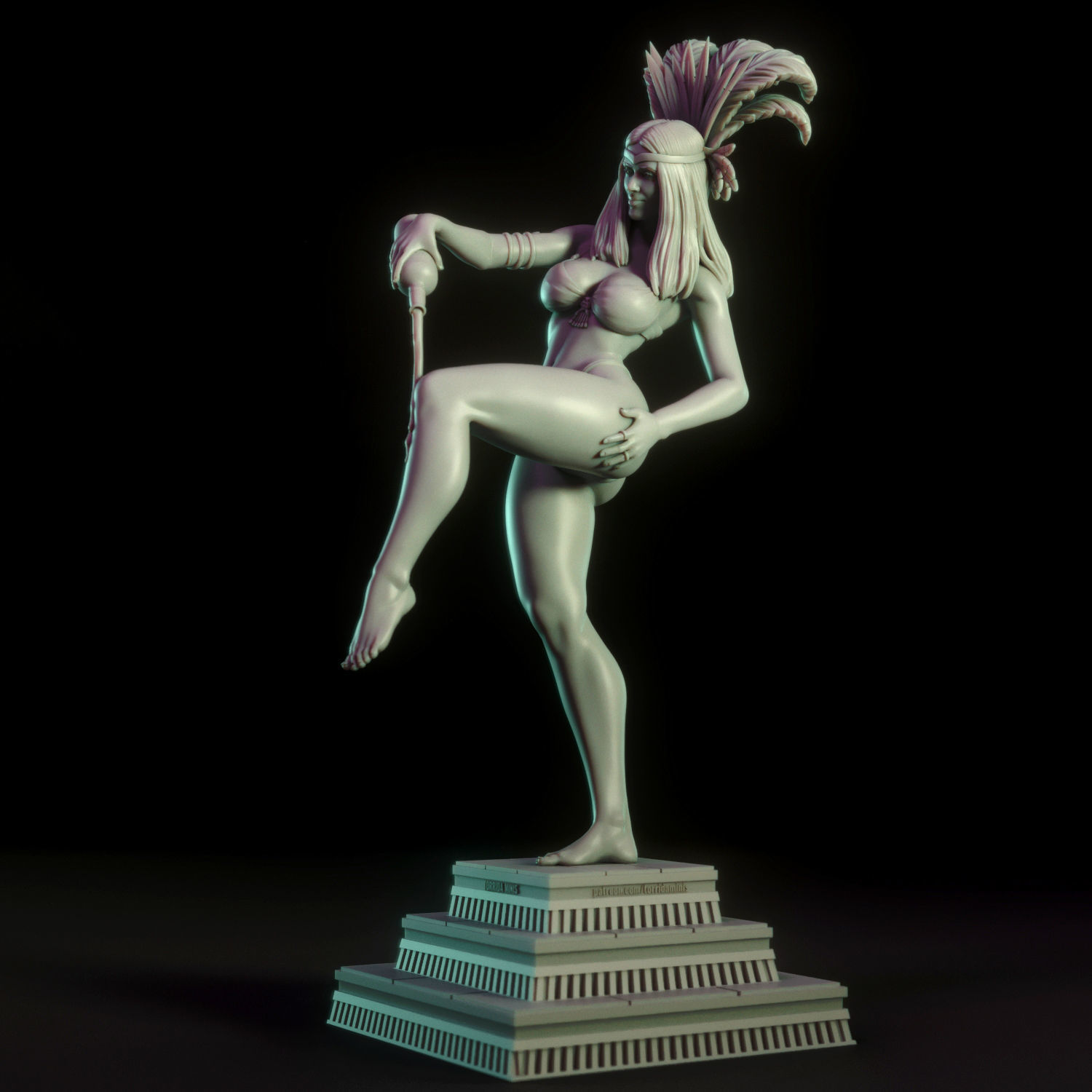 Santanico Pandemonium 3D print model_9