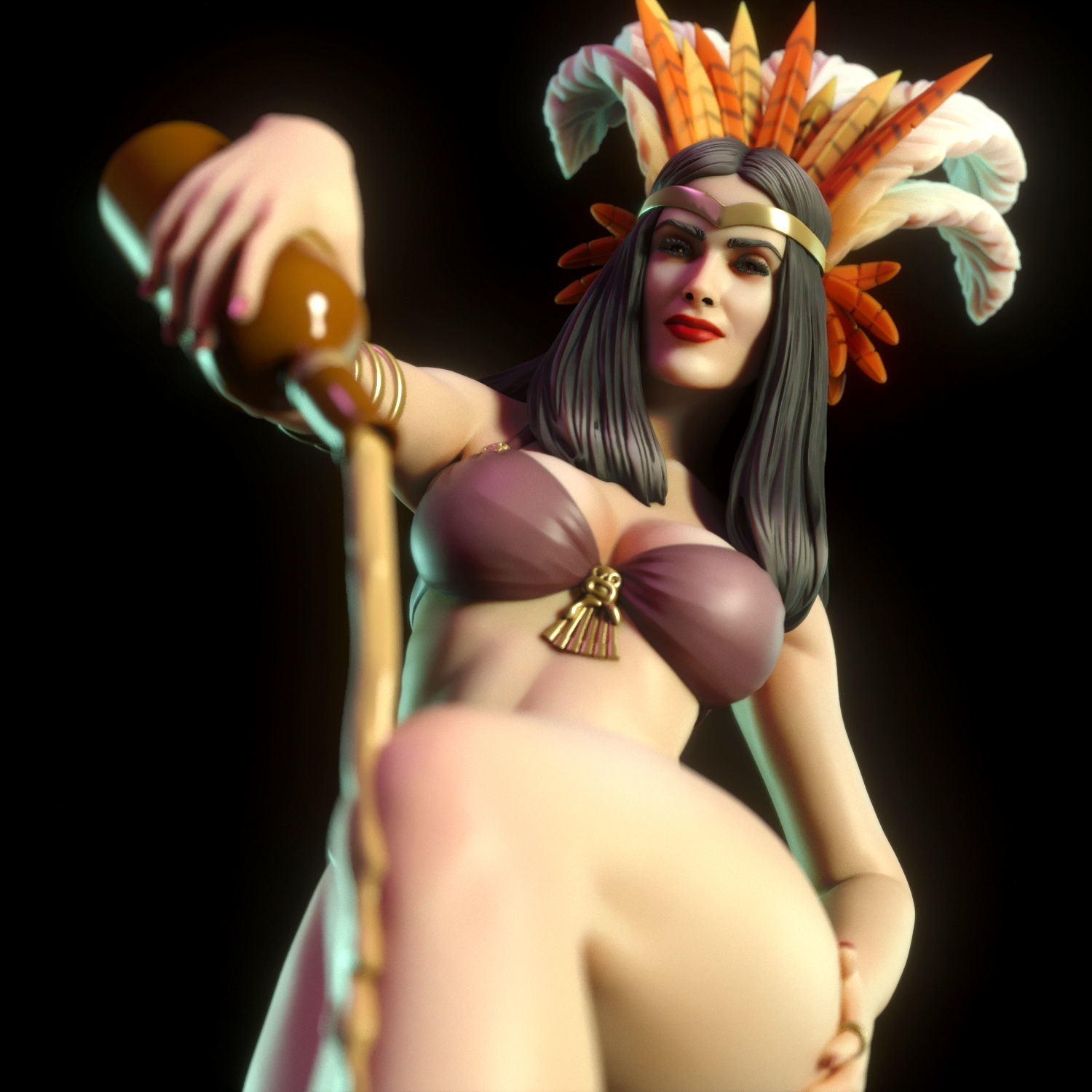 Santanico Pandemonium 3D print model_4