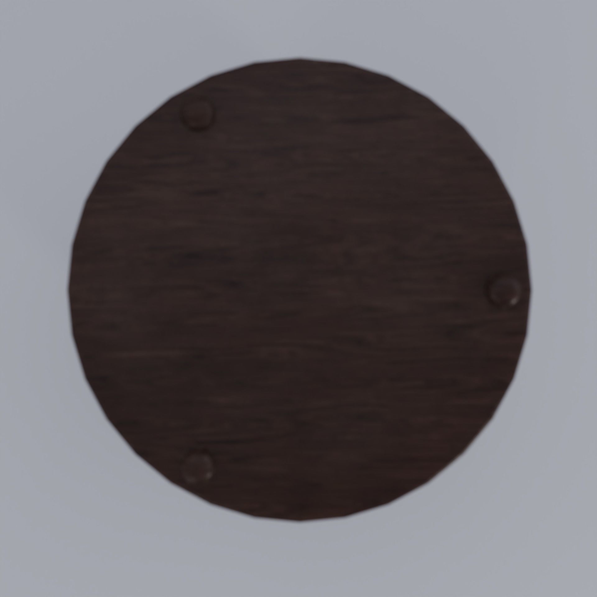 Hourglass old worn Low-poly 3D model_10