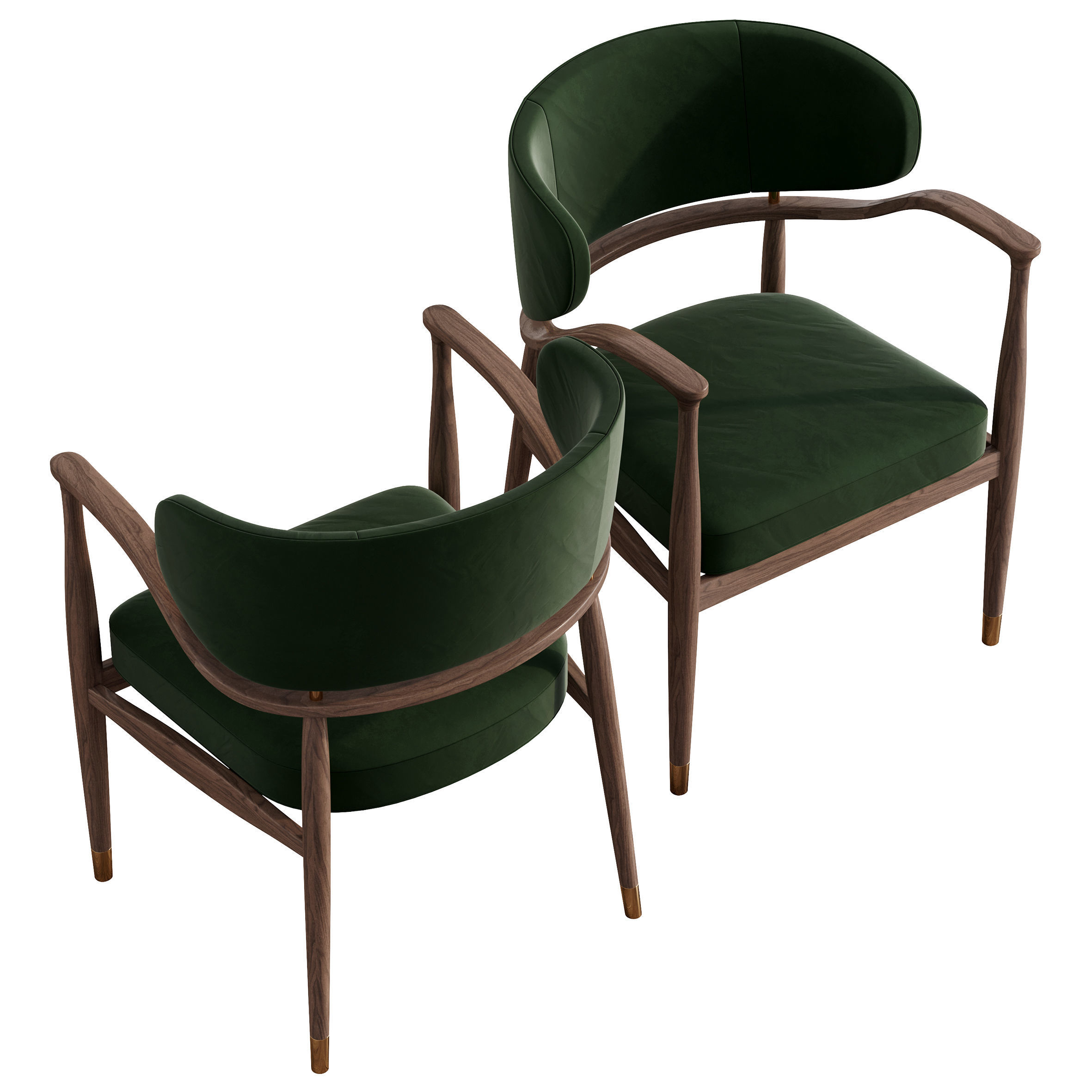 Mason Dining Chair - Mezzo Collection 3D model_3