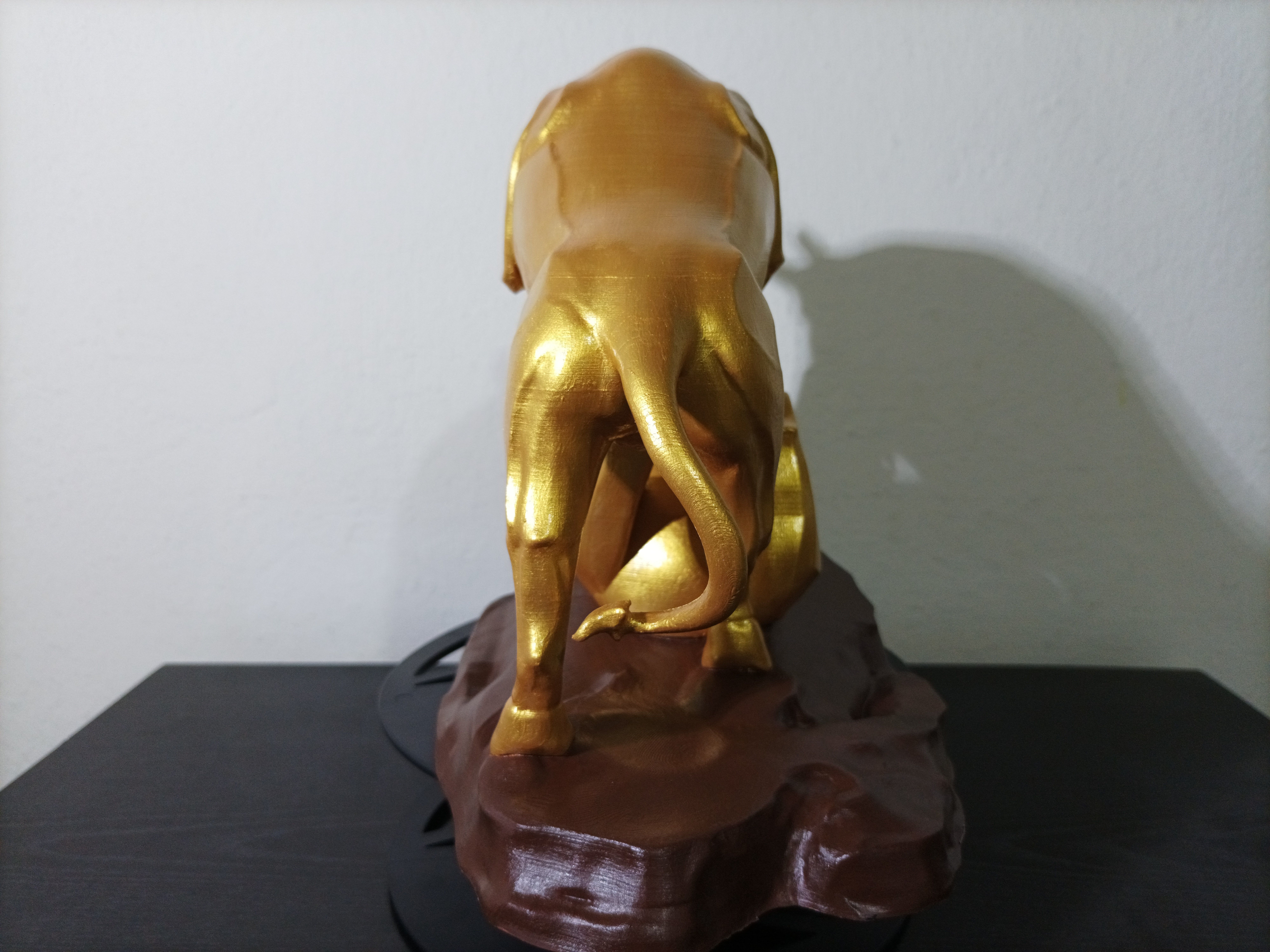 toro vs oso 3D print model_3