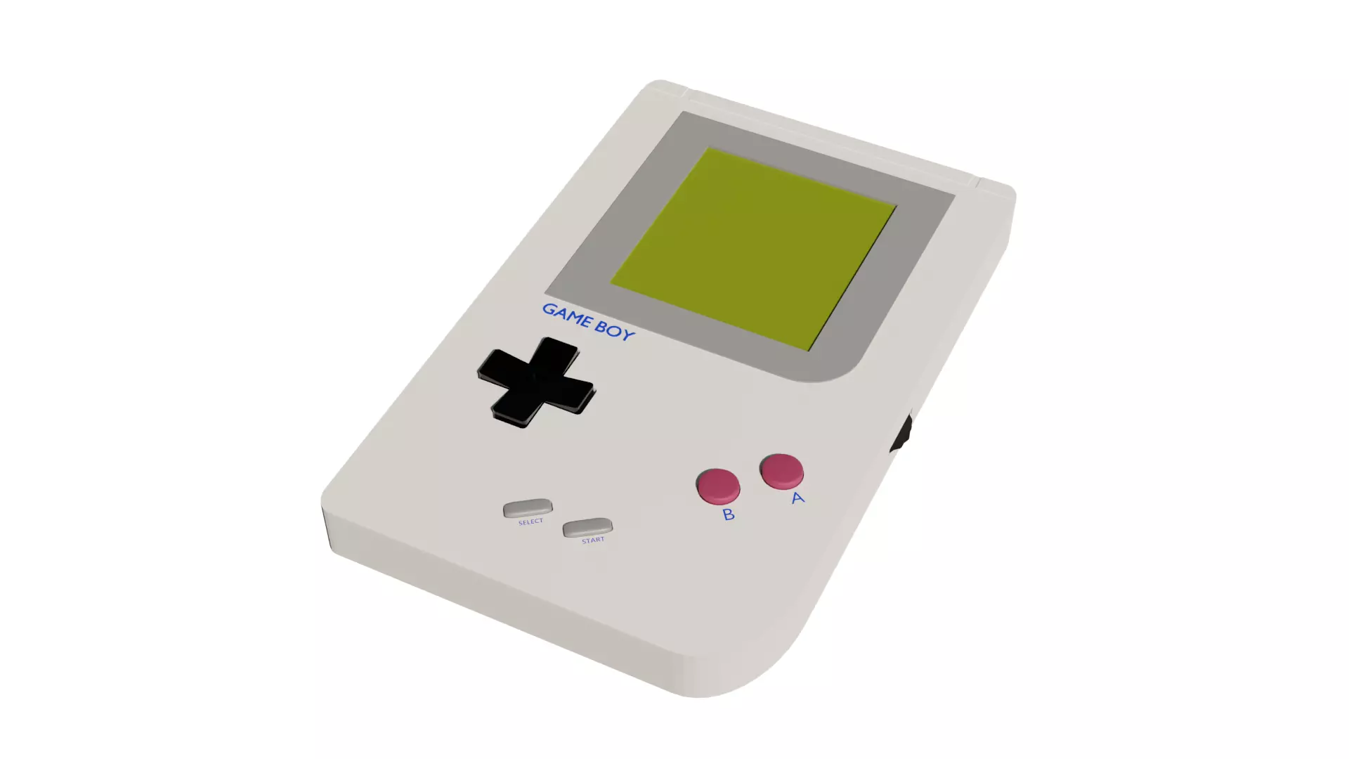 Low Poly Game Boy Free low-poly 3D model