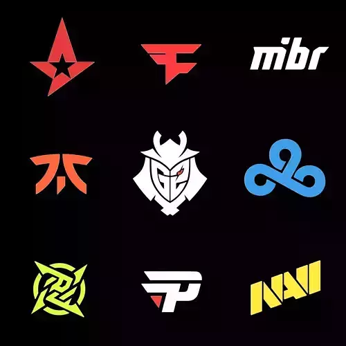 Esport Logos 3D model