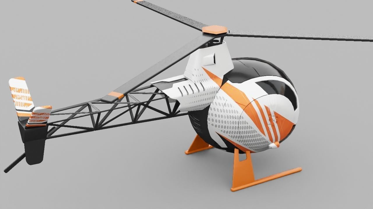 CONCEPT HELICOPTER 3D model_15