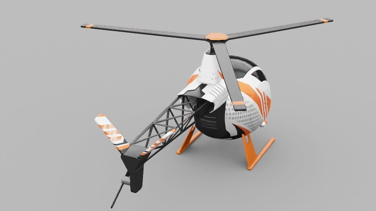 CONCEPT HELICOPTER 3D model_12
