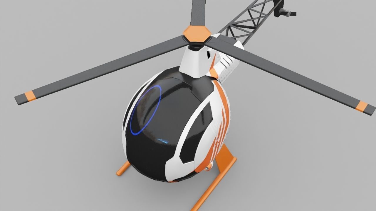 CONCEPT HELICOPTER 3D model_22