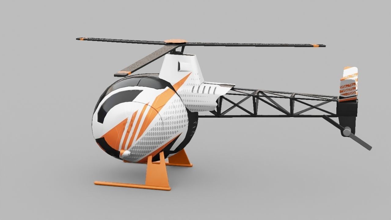 CONCEPT HELICOPTER 3D model_4