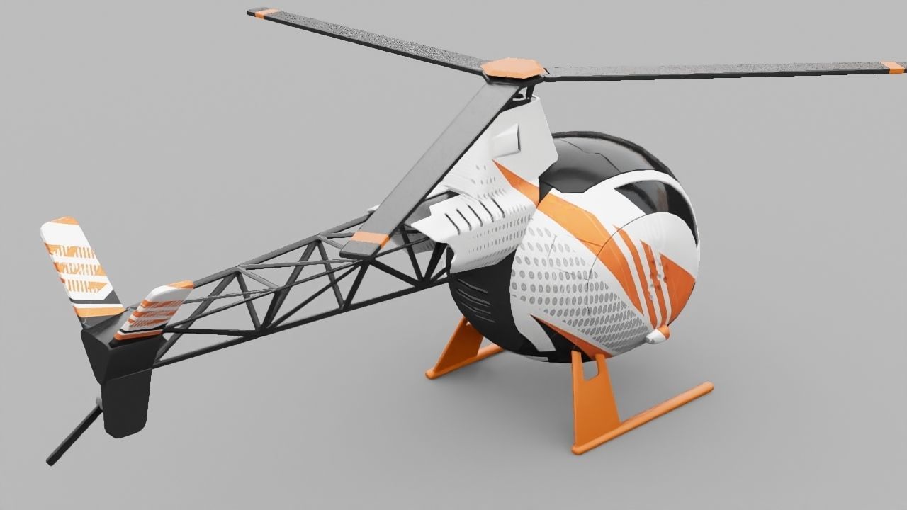CONCEPT HELICOPTER 3D model_14