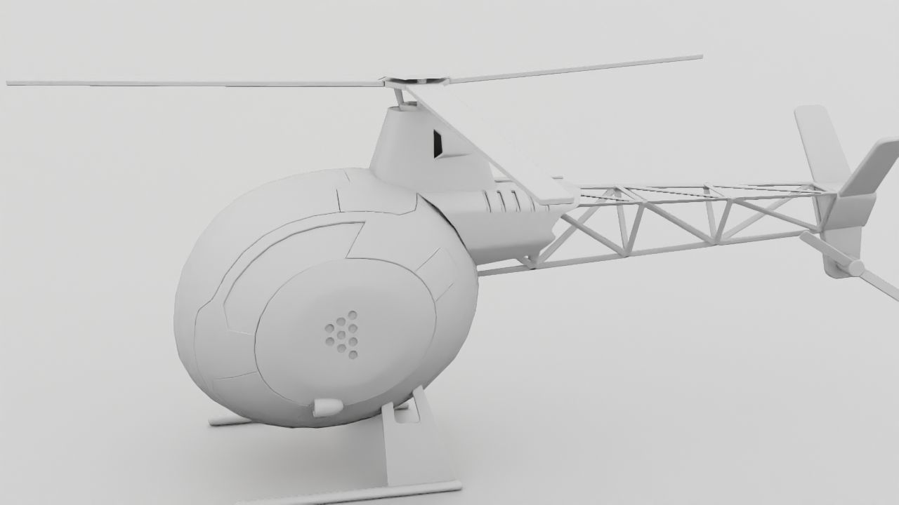 CONCEPT HELICOPTER 3D model_32