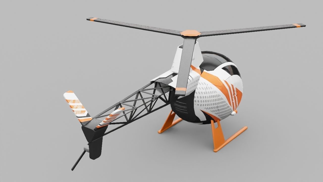 CONCEPT HELICOPTER 3D model_13